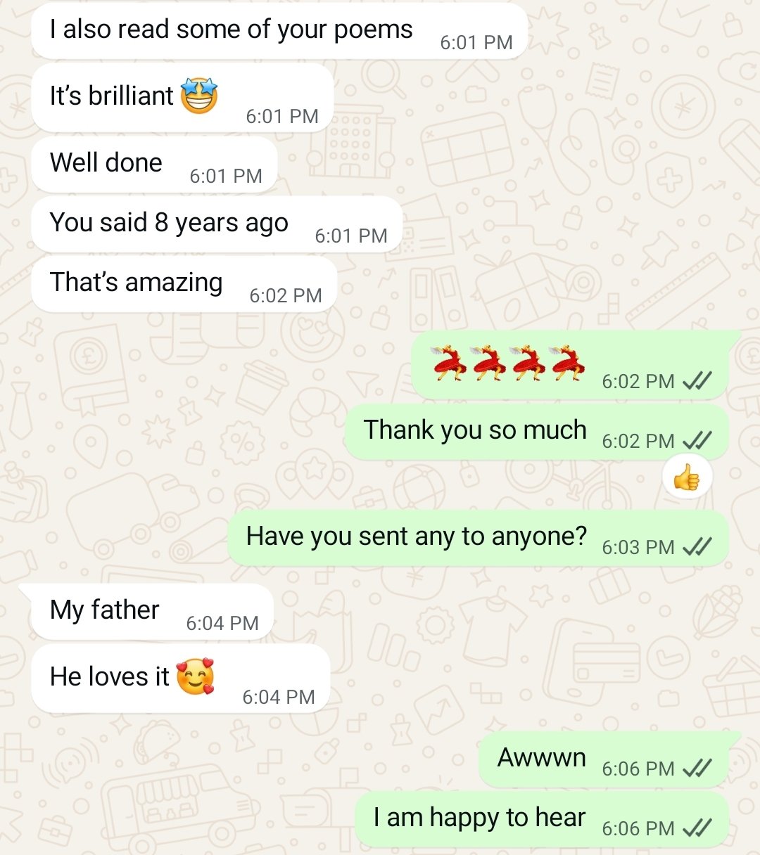 Reader reaction